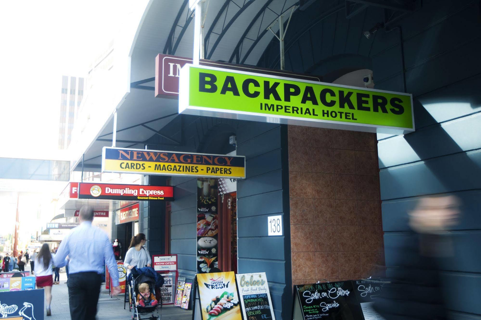 Backpackers Imperial Hotel Χόμπαρτ Εξωτερικό φωτογραφία